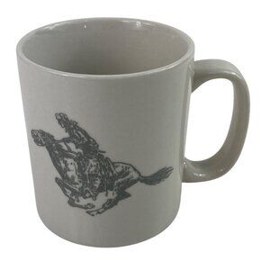 Vintage Marlboro Man Cowboy Bronco Rodeo Western Horse Rider Coffee Mug Cups